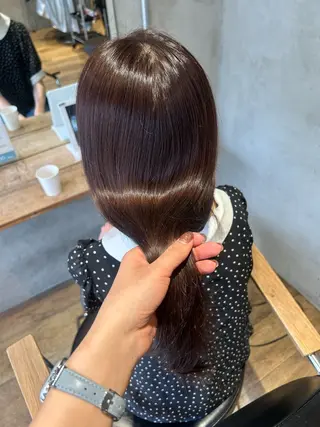 セミロング La fith hair cheval　熊本店所属・透明感カラー🧸🫧 WAKOのヘアスタイル