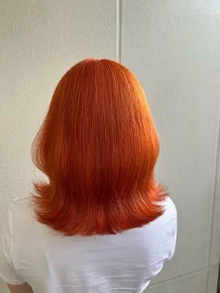 ミディアム カラー 《暖色/韓国hair 》🇰🇷桑原ユキネのヘアスタイル