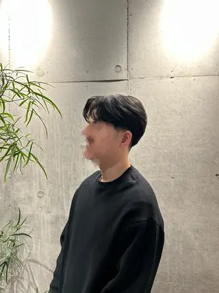 ショート メンズ 葉月/ボブ/ 透明感カラー／中目黒のヘアスタイル