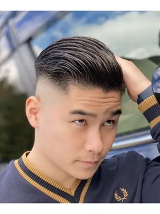 メンズ room.（ルーム）所属・0.0mmスキンの男 ／山崎雄大のヘアスタイル