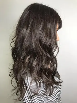 ロング カラー アンダーバーホワイト_WHITE所属・_WHITE芝本 賢吾【天王寺店】のヘアスタイル