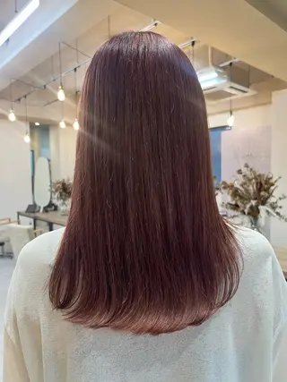 カラー 🎀透明感暖色カラー 🎀RINAのヘアスタイル