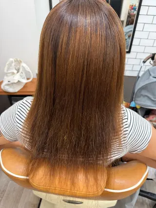 セミロング パーマ M's hair所属・小川 歩羽のヘアスタイル