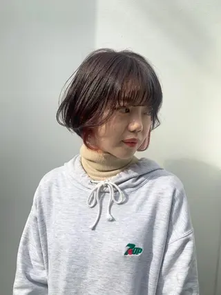 ショート loka所属・山本 晶大のヘアスタイル