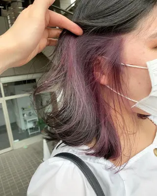 ミディアム カラー flocci🌙 フロクシのヘアスタイル