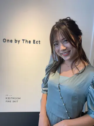 ミディアム 片山美穂 心斎橋・北堀江のヘアスタイル