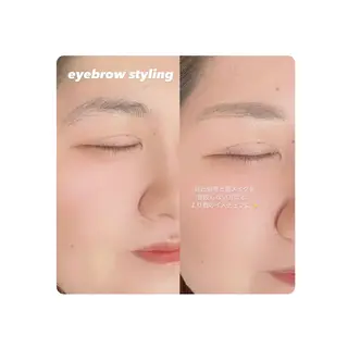 アイブロウ 片桐 星のマツエク・マツパデザイン