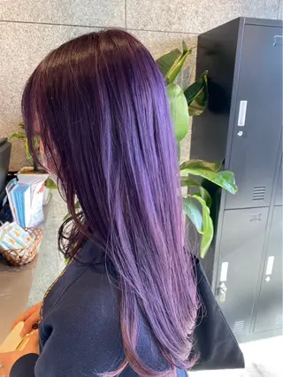 ロング カラー ⛄️推し活ヘア🖤 ♡sachika♡のヘアスタイル