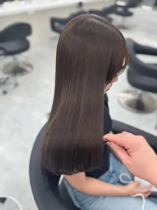 ロング カラー ヘアアレンジ 淡色/髪質改善/ レイヤー/藍斗のヘアスタイル
