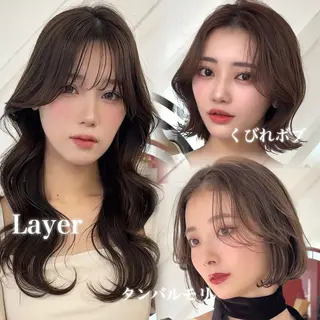 ミディアム 原宿/似合わせ/髪質 改善/レイヤー/優希のヘアスタイル