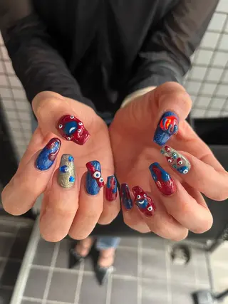 ネイル 小川 柚香のネイルデザイン