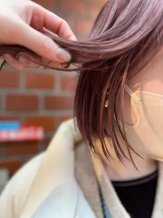 セミロング カラー トレンドと似合わせ/ マンツーマン/西上楓のヘアスタイル