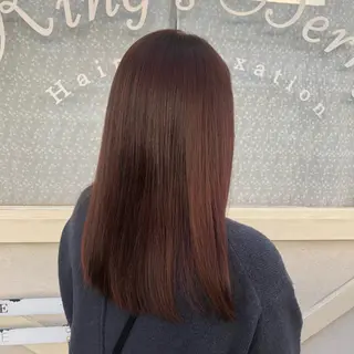 セミロング 組藤 沙奈のヘアスタイル