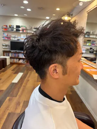 カラー メンズ nuttela所属・nuttela Aoiのヘアスタイル