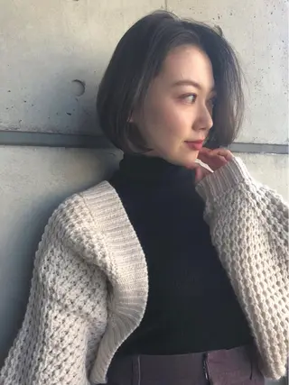 ショート カラー パーマ 🍊千葉 未来🍊店長のヘアスタイル