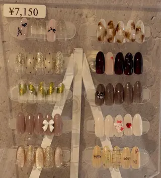 ネイル 亀山 ゆらのネイルデザイン