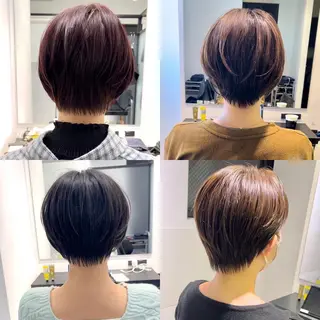 ショート ショートヘア、ボブ こやさん　コヤマのヘアスタイル