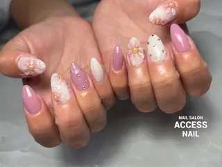 ネイル access nailのネイルデザイン