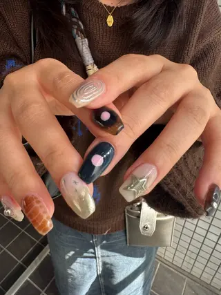 ネイル ゆびノさき茨木店 ニュアンス/アートのネイルデザイン