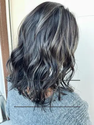 ミディアム naomi (夜間営業受付中★)のヘアスタイル