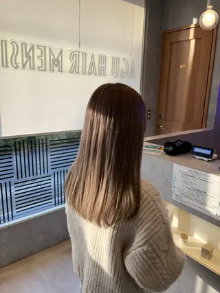 セミロング nagi所属・横田直也／韓国風 レイヤーカット／千種のヘアスタイル