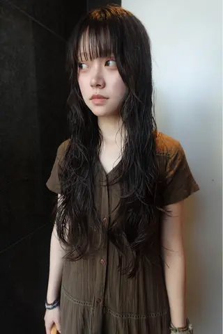 ロング 🍁ショート.ニュア ンスパーマ🍁陸来のヘアスタイル