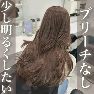 セミロング カラー ♡上品韓国髪♡ブラ ウン/SAYATOのヘアスタイル