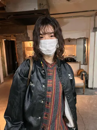 ミディアム パーマ お任せヘア☘️☘️ 及川渚のヘアスタイル