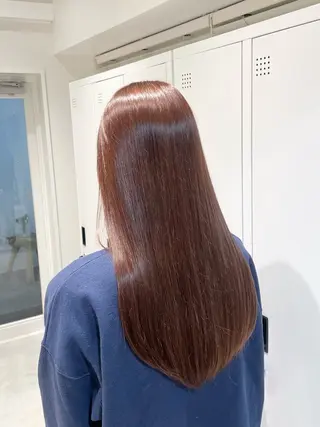 ロング BRIGHT所属・🩶透明感カラー🩶 アズサのヘアスタイル