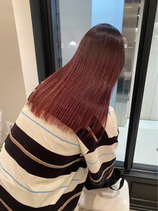 ロング カラー ダブルカラー/ 艶カラー／こうきのヘアスタイル