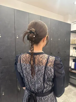 ロング ヘアアレンジ 銀座/ヘアセット シマムラ ミホのヘアスタイル