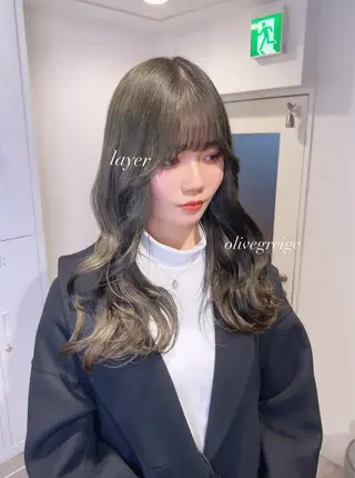 カラー TOMONA👑 GiseL梅田店のヘアスタイル