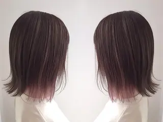 ミディアム カラー ヘアアレンジ ✨ハイクオリティ✨ 山本香也のヘアスタイル