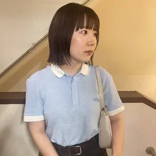 ショート カラー 野村矩樂/パーマ /縮毛矯正のヘアスタイル