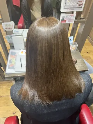 カラー 清明 杏友見のヘアスタイル
