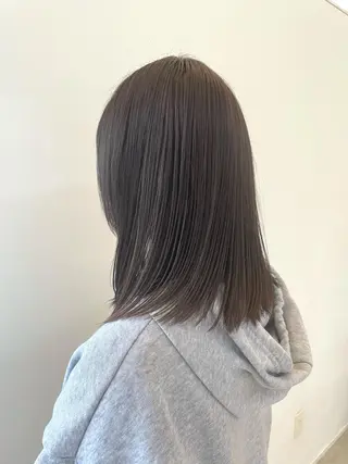 ミディアム カラー 中西倖 トップスタイリストのヘアスタイル