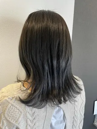 ミディアム 🔹TOMO🔹 圧倒的経験値🔹のヘアスタイル