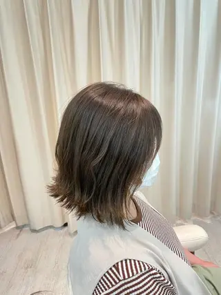 ミディアム カラー ✨ダメージを感じない 美髪ヘア✨　野口春貴のヘアスタイル