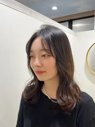 セミロング Aman  D'or所属・ショート/ボブ/東 千耀のヘアスタイル