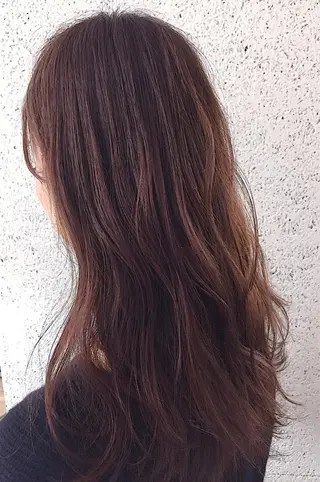 ロング カラー パーマ ヘアアレンジ ✨ハイクオリティ✨ 山本香也のヘアスタイル