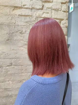 ミディアム カラー 似合わせ/ハイトーン ✂︎ゆーぴ✂︎のヘアスタイル