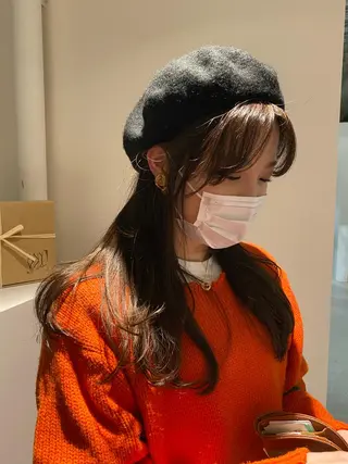 ロング カラー 美容室ANY所属・トップスタイリスト 赤塚蓉子のヘアスタイル