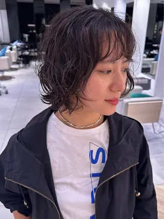 パーマ 💚お客様満足度 No.1西村怜悧💚のヘアスタイル
