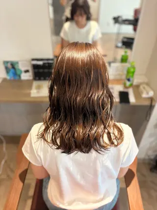 ミディアム ヘアアレンジ 檜山 知可子のヘアスタイル