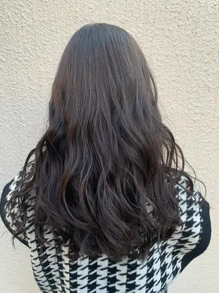 セミロング カラー 透明感カラー/ ダブルカラー /ソラのヘアスタイル