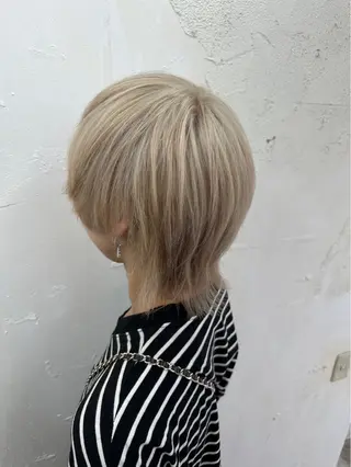 ミディアム カラー NAOKI /海外風のヘアスタイル