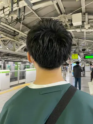 ショート メンズ Black Biz新宿西口店所属・み うらのヘアスタイル