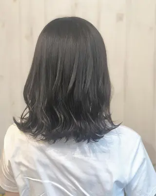 ミディアム カラー キッズ 縮毛矯正⭐️ TAKAHIROのヘアスタイル