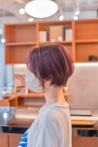 ショート benji_名駅店所属・原颯希/ショート /ボブ/メンズのヘアスタイル