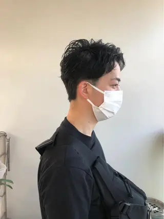 パーマ メンズ ツイスパ/波巻き対応 メンズ特化　石川愛理のヘアスタイル